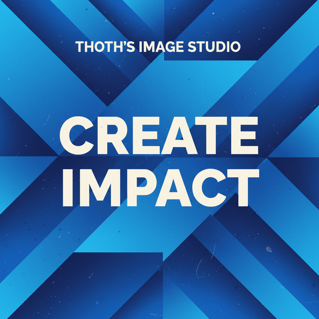 Creative text overlay with bold typography